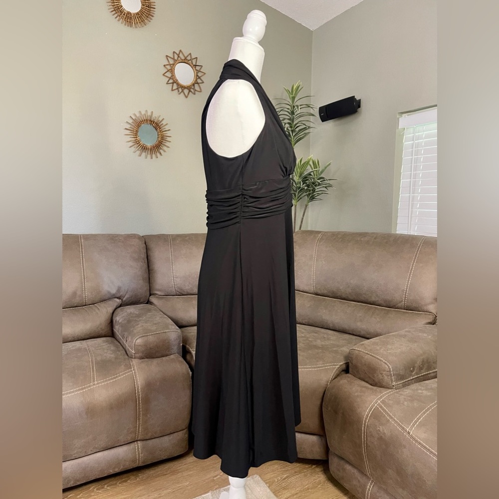 NWT Little Black Dress by Anne Klein Sz 6 Summer LBD Formal Event Party Resort - Picture 6 of 12